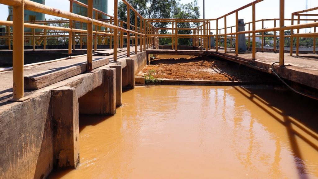 Alta turbidez no Rio Acre leva Saerb a reduzir o tratamento de água em Rio Branco 10 Coletiva Eta II 14 e1761061243387