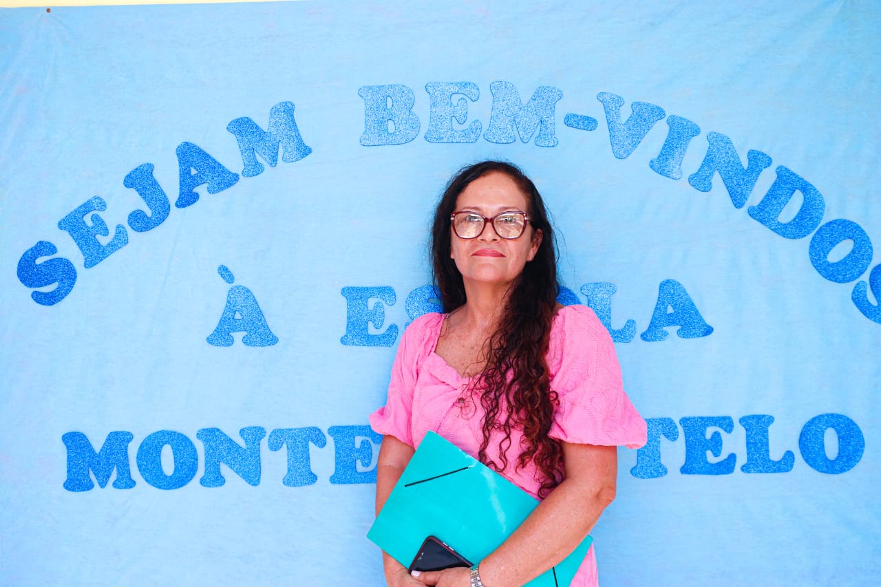 Foto da presidente do Conselho Muniicpal de Educação