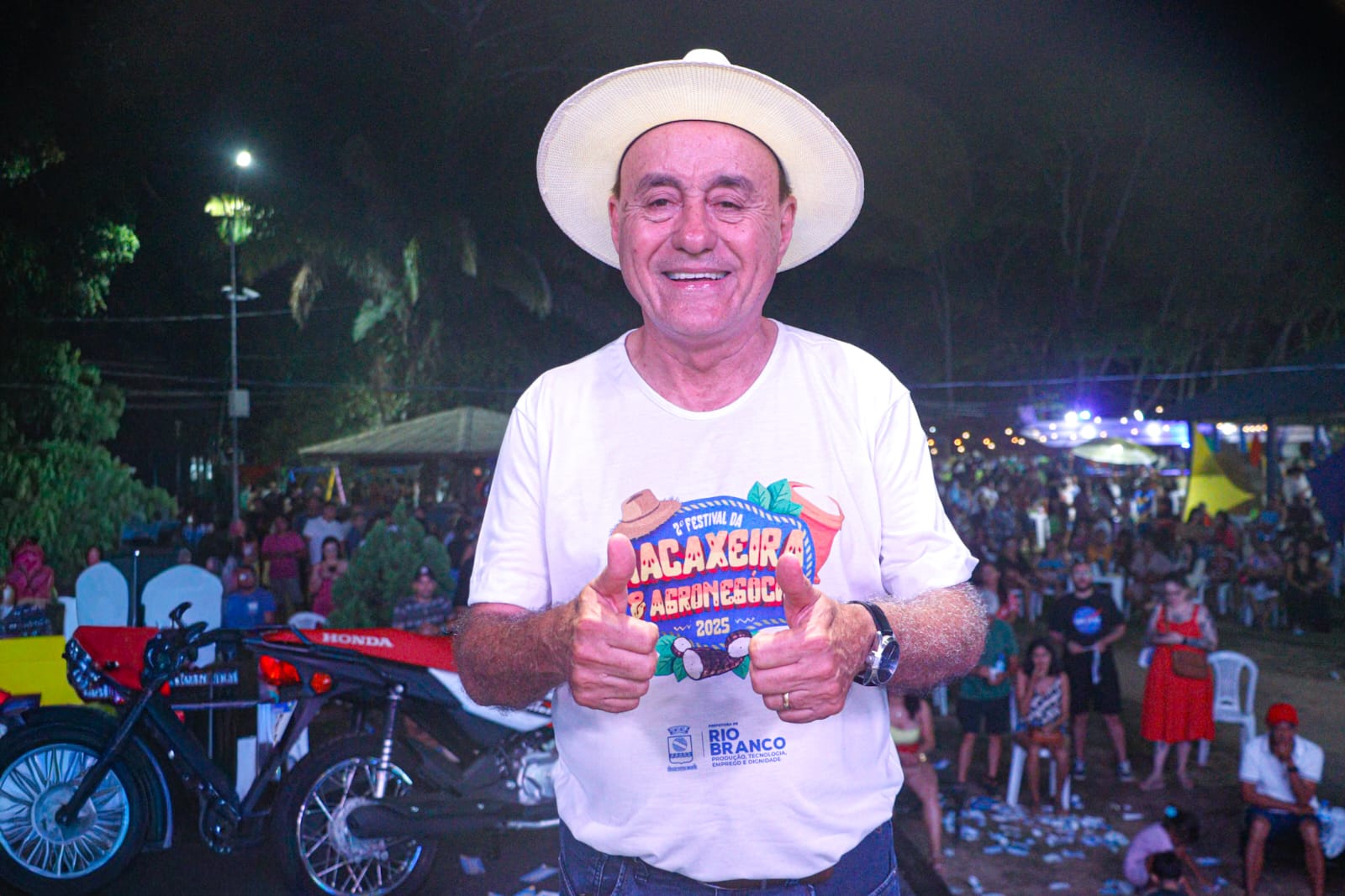Foto do Prefeito Tião Bocalom