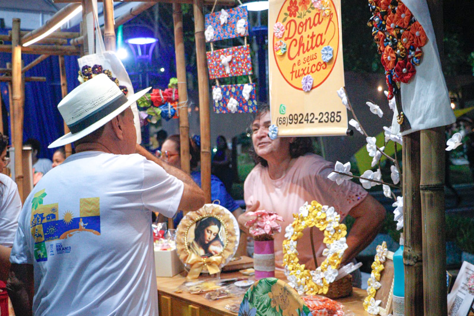 Prefeito no Festival da Macaxeira