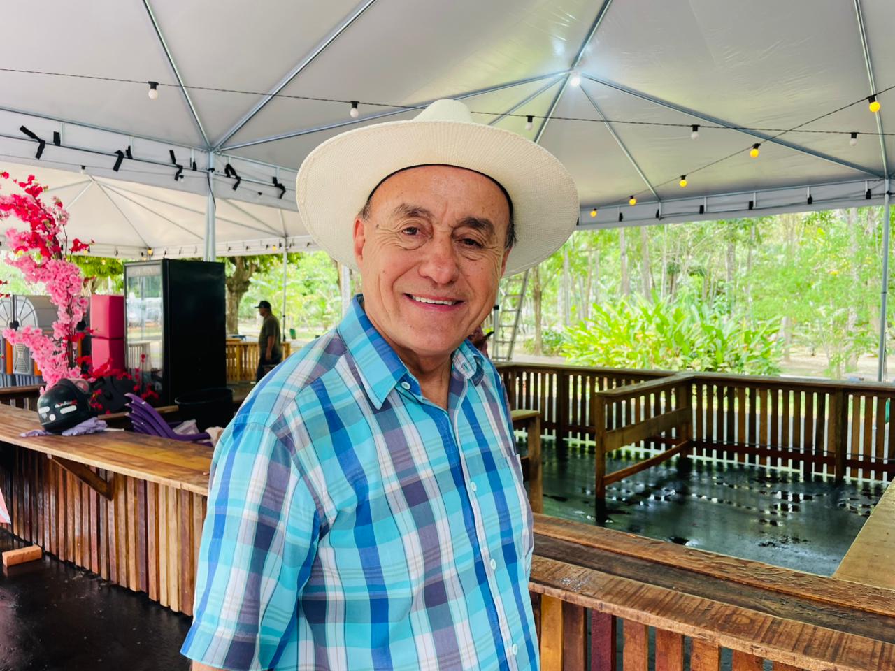Foto do Prefeito Tião Bocalom