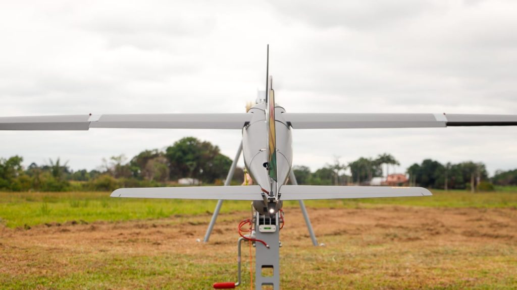 Prefeito de Rio Branco acompanha lançamento da primeira aeronave não tripulada do Estado 2 Lancamento da primeira aeronave nao tripulada do Estado 2 e1761859158227