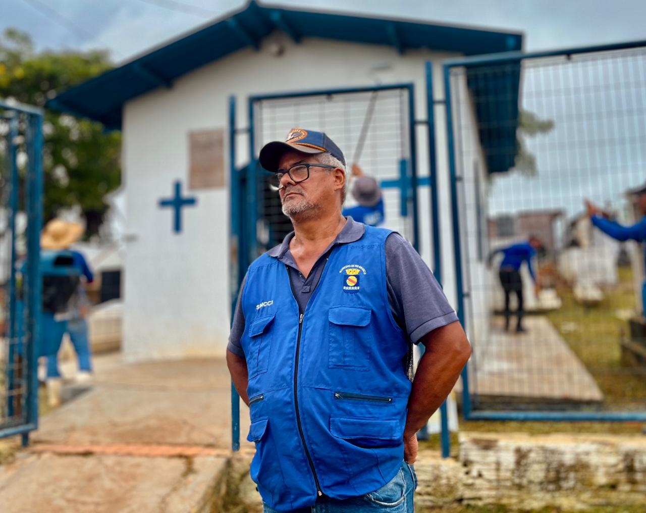 Manutencao nos cemiterios da capital para o Dia de Finados 1