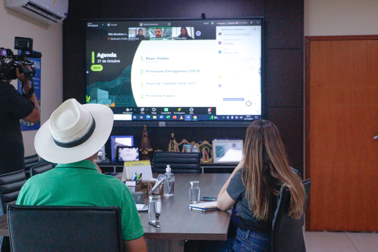 Foto de videoconferência