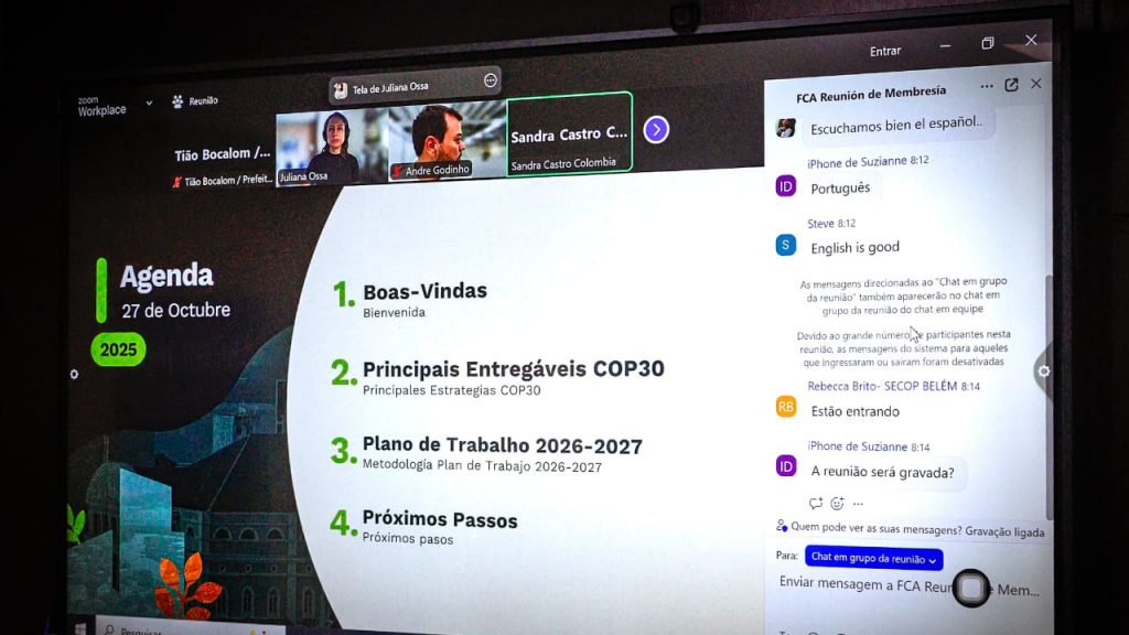 Prefeito de Rio Branco participa de reunião preparatória do Fórum das Cidades Amazônicas para a COP30 2 Reuniao COP30 Marcos Araujo 6 e1761602274958
