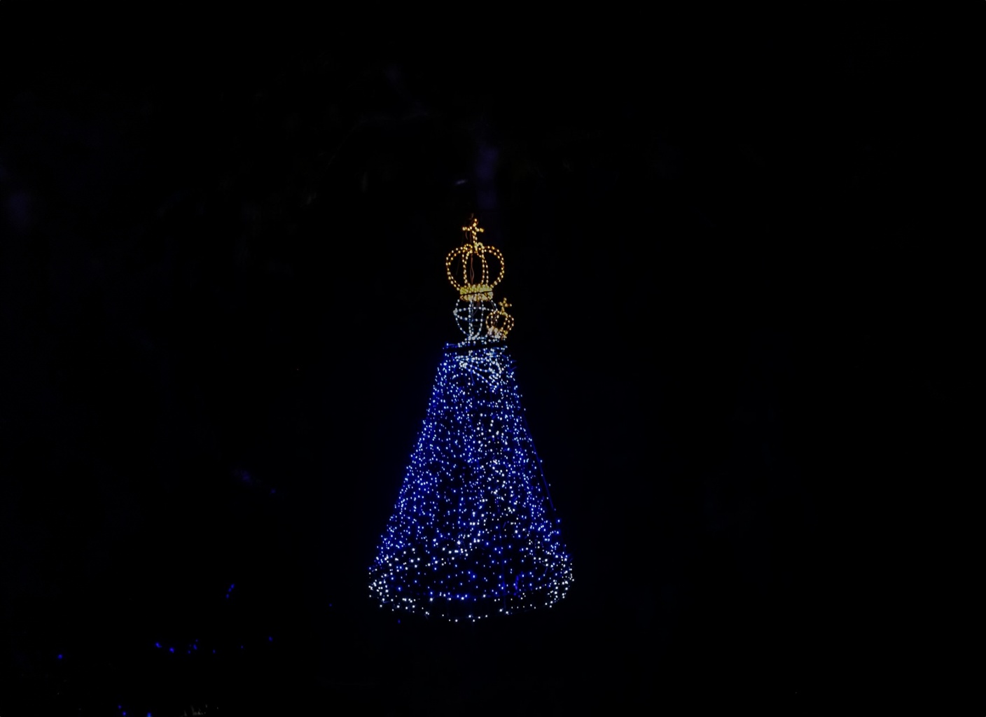 Foto da imagem de luz de Nossa Senhora