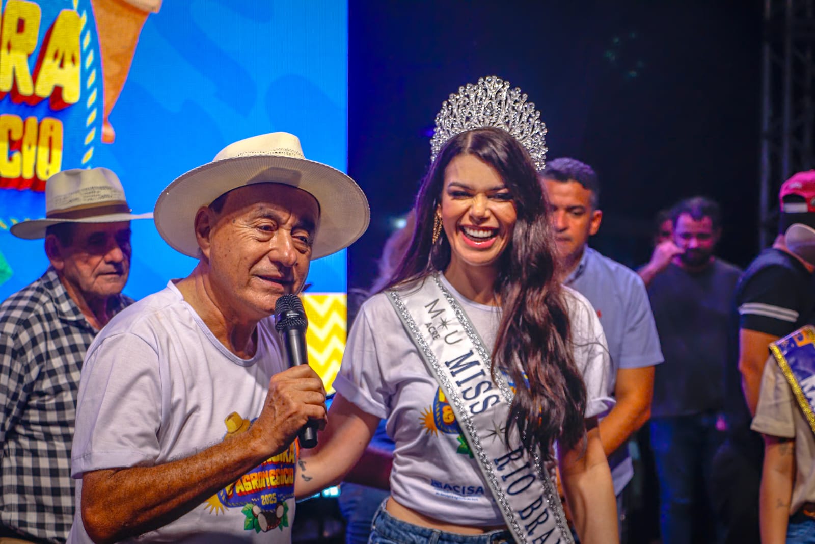 Prefeito Tião Bocalom e Miss Universe Rio Branco 2025