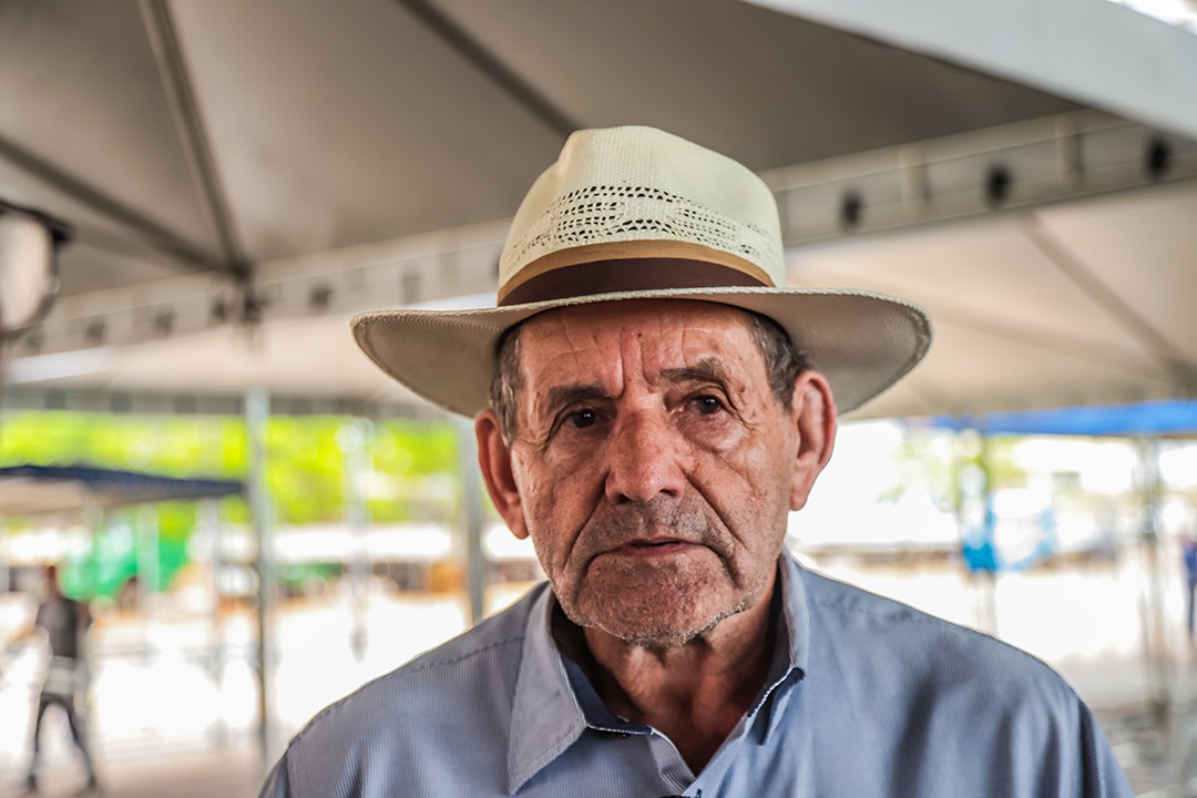 Foto do secretário Eracides Caetano