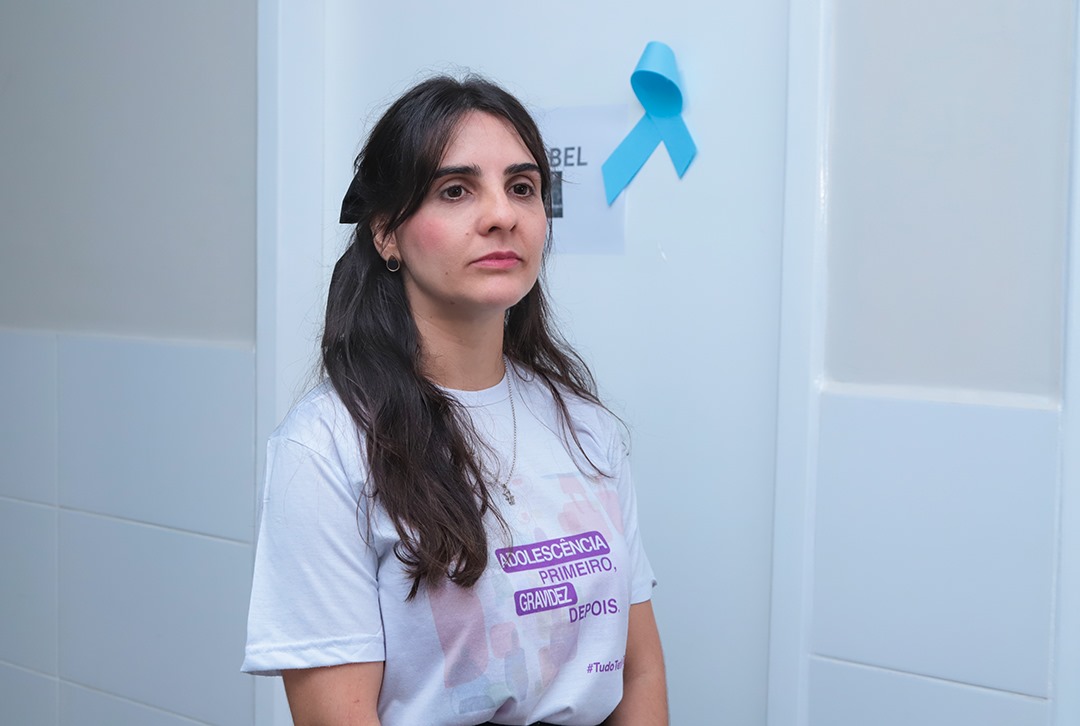 De acordo com a coordenadora do Núcleo de Saúde dos Adolescentes e Jovens, Luciana Freire, o objetivo do projeto é reduzir a alta taxa de gravidez na adolescência. (Foto: Val Fernandes/Secom)