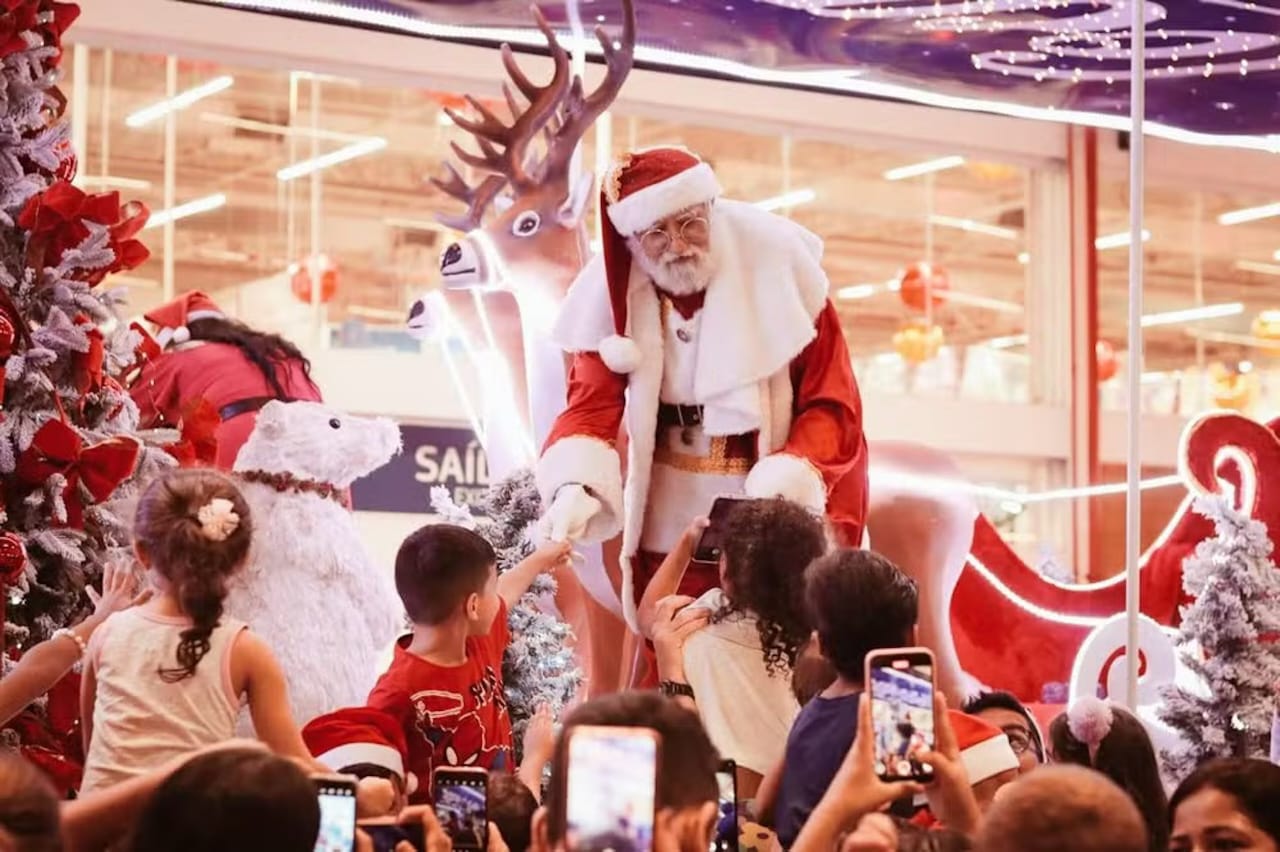 Foto da Caravana de Natal da Coca-Cola em Rio Branco