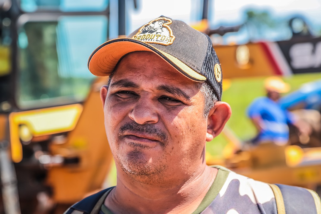 Pavimentacao em ramal que liga o Taquari a Via Verde no S 13