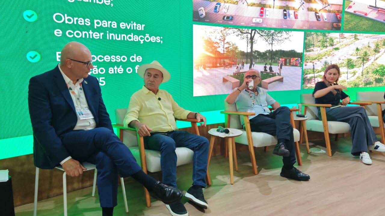 Foto do Prefeito Tião Bocalom na Cop30