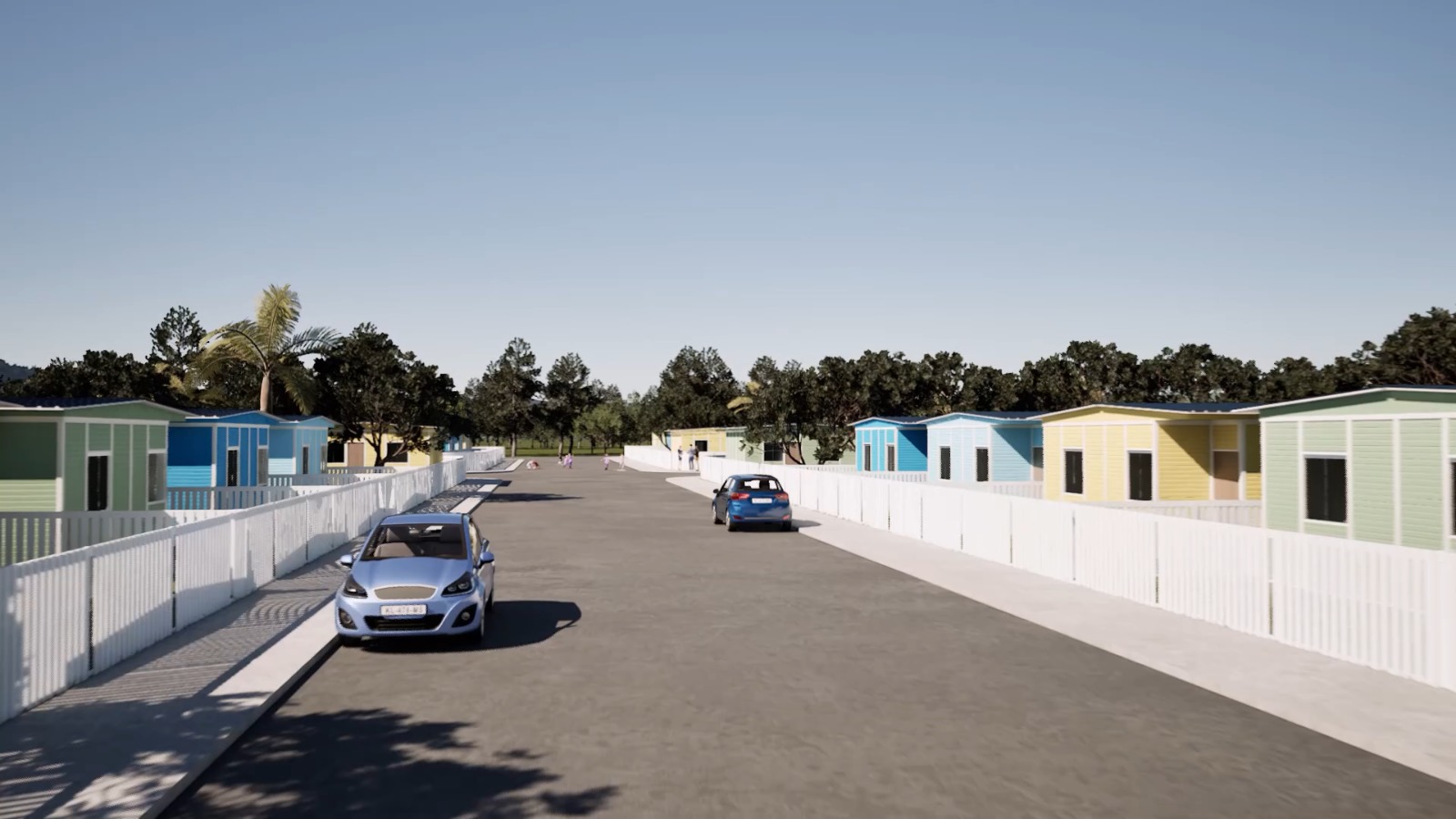 Foto ilustrativa das casas no bairro Santo Afonso