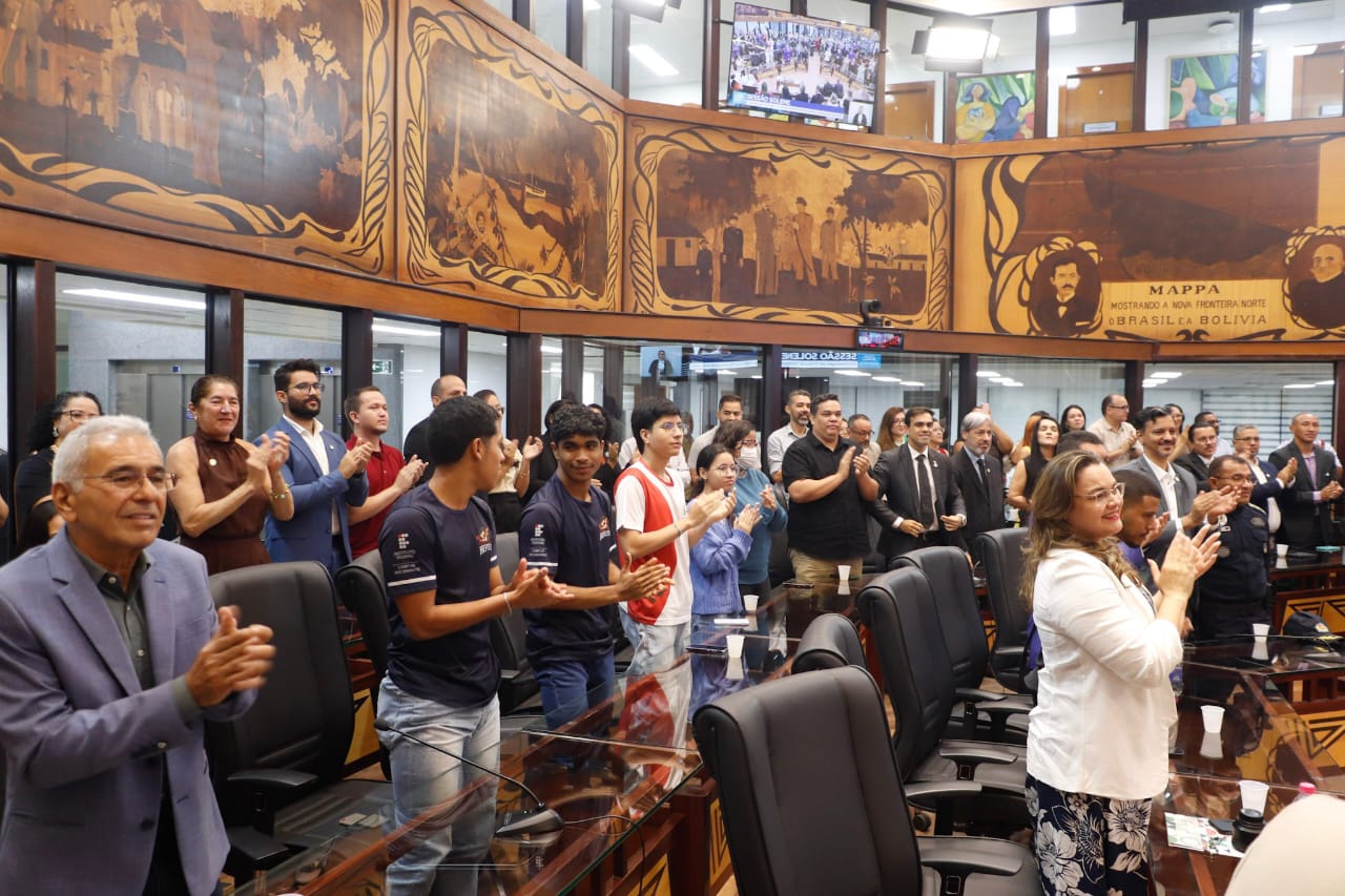 Foto da Sessão Solene em comemoração aos 15 anos do Ifac