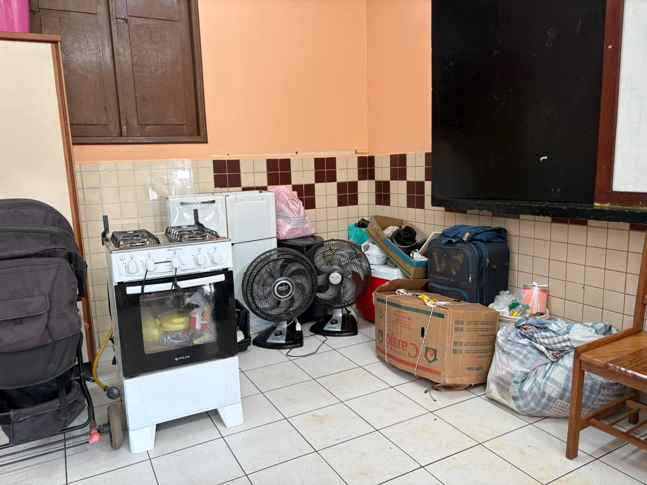 Foto de móveis das vítimas da enchente