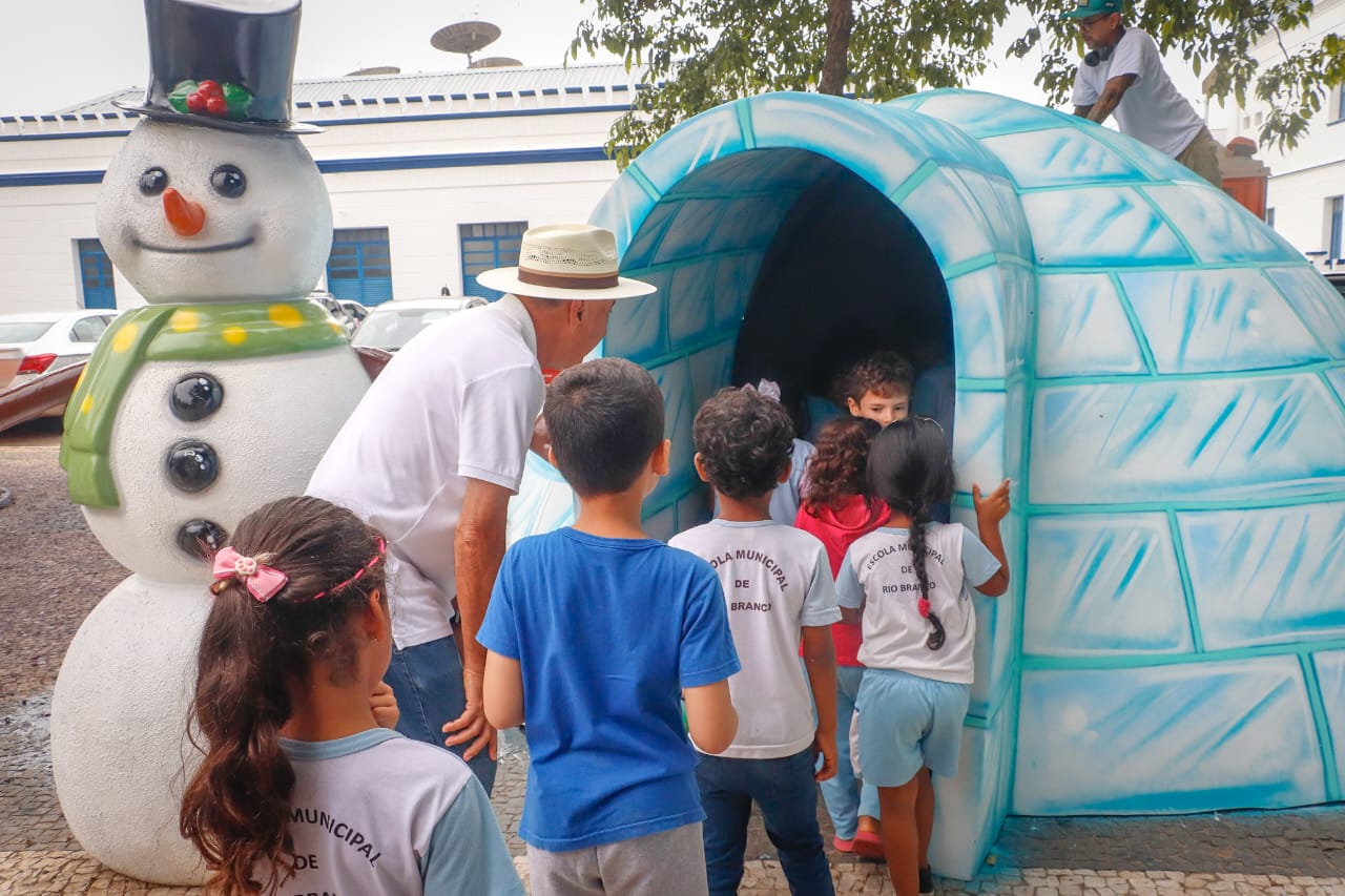 Anuncio acendimento das luzes do Natal 2