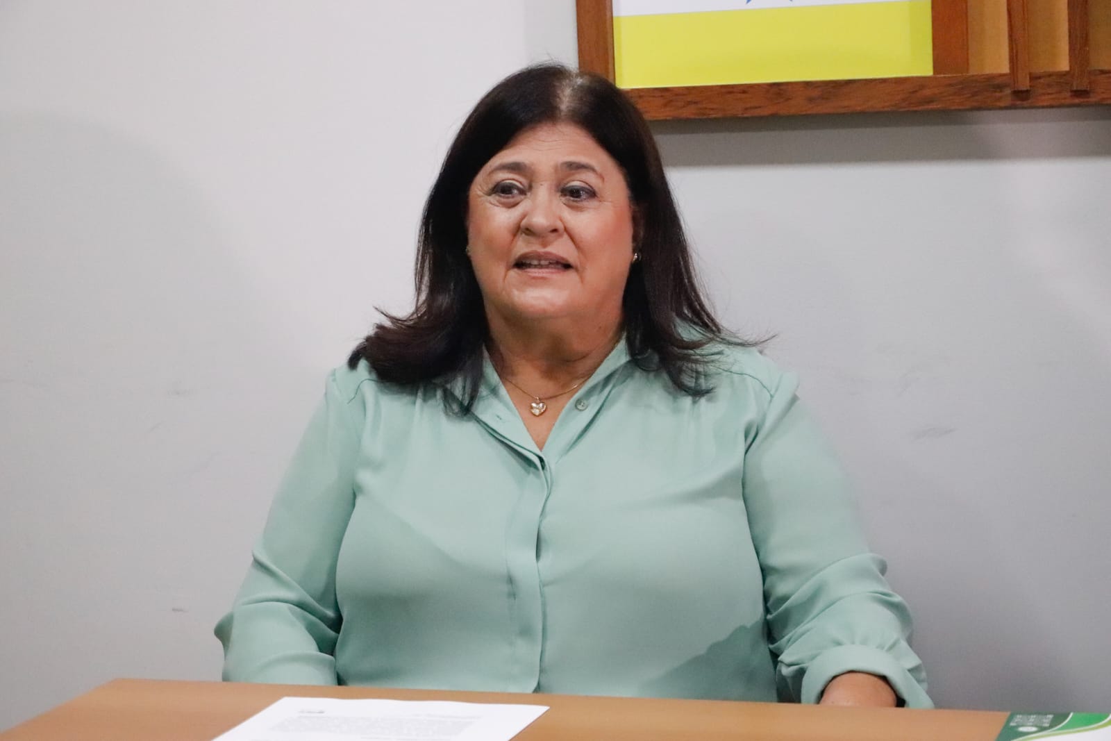 A presidente do CREA-AC, Carmen Nardino, enfatizou que a parceria com AMAC vem sendo fortalecida nos últimos anos e tem se mostrado essencial para otimizar processos internos e reforçar o trabalho dos municípios. (Foto: Marcos Araújo/Secom)