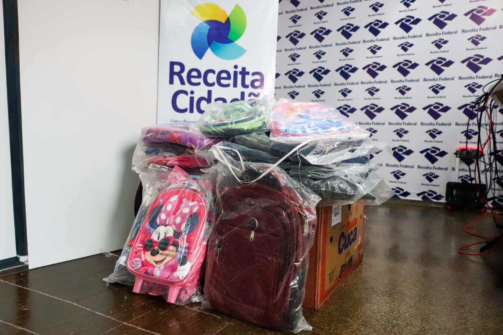 Foto de Mochilas doadas