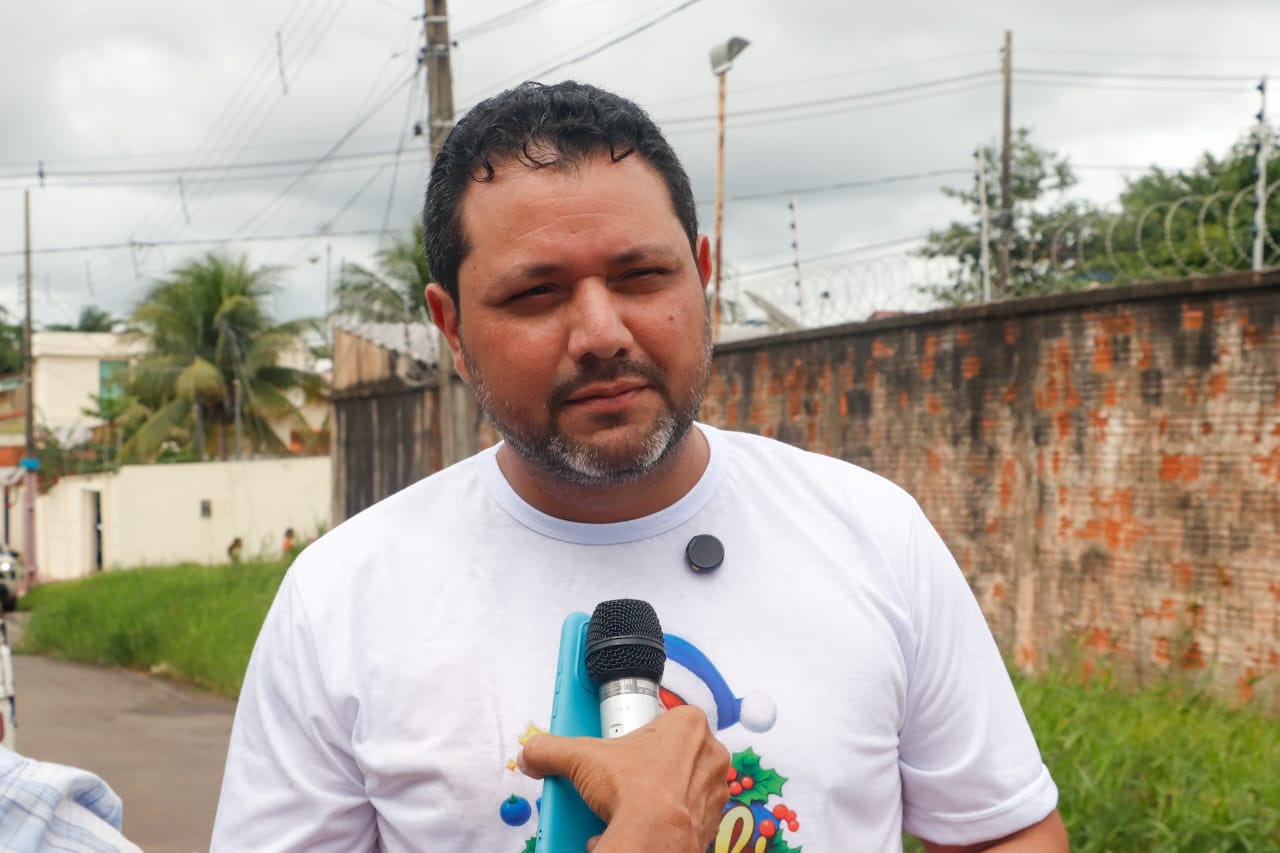 Foto do secretário João Marcus Luz