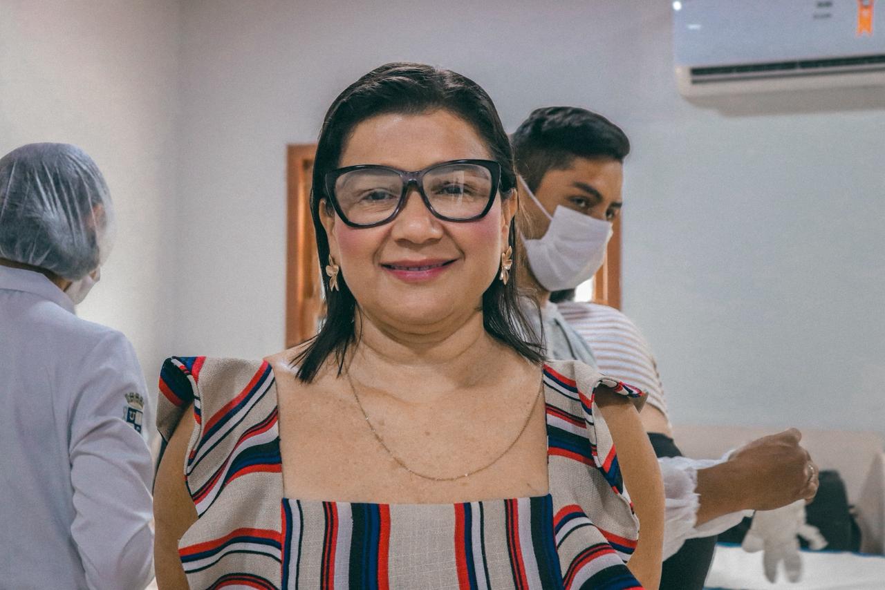 Diretora de Políticas de Saúde da Secretaria Municipal de Saúde, Jocelene Soares. 