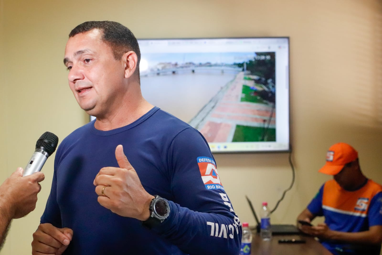 Foto do tenente-coronel, Claúdio Falcão