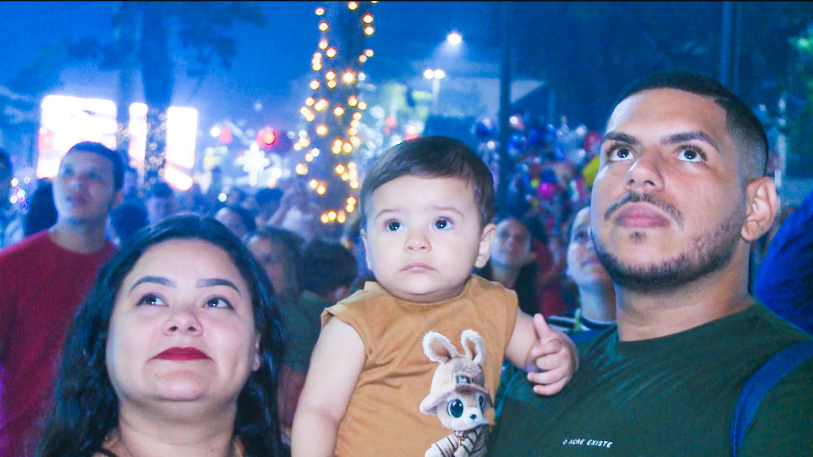 Foto de Bernardo com seus pais