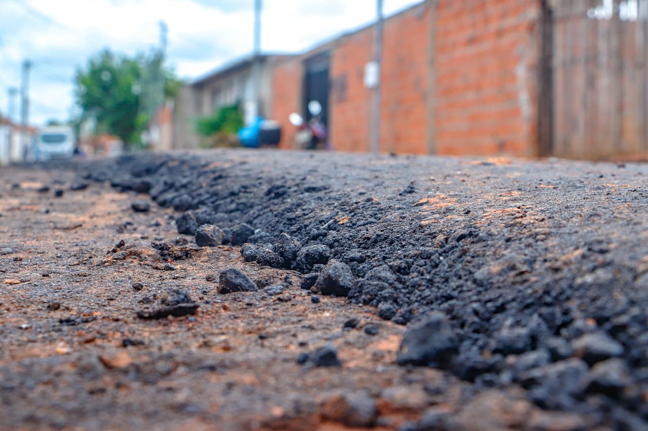 Obras de pavimentacao no bairro Bahia Velha 17