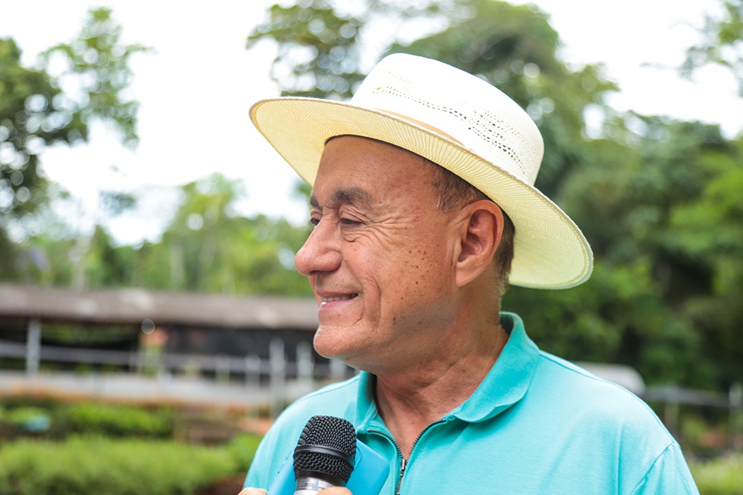 Foto do Prefeito Tião Bocalom