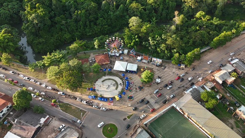 Anúncio foi feito na Praça do Relógio, localizada no Conjunto Procon, no bairro Vila Ivonete, na regional do São Francisco. (Foto: Val Fernandes/Secom)