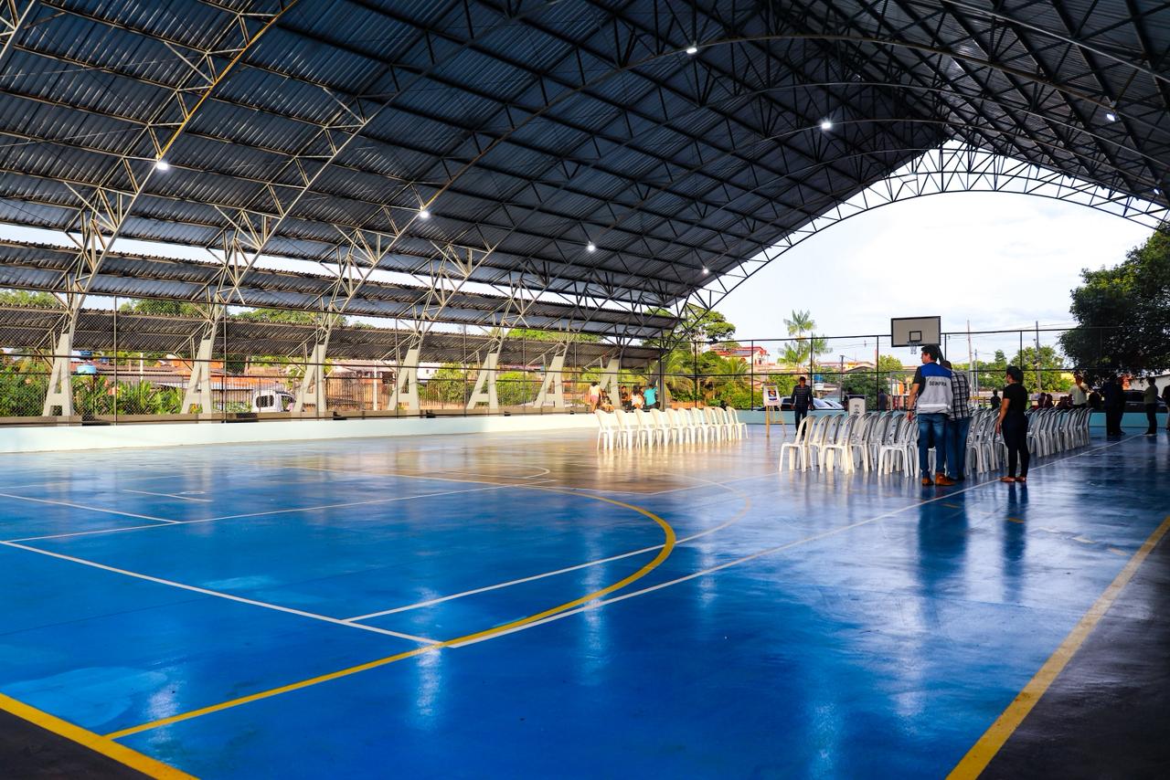 Foto da Quadra Poliesportiva do Calafate