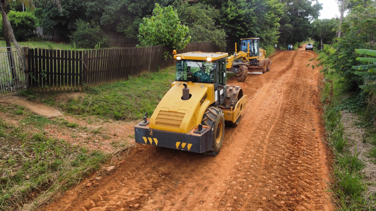 Foto de recuperação de ramais na Transacreana