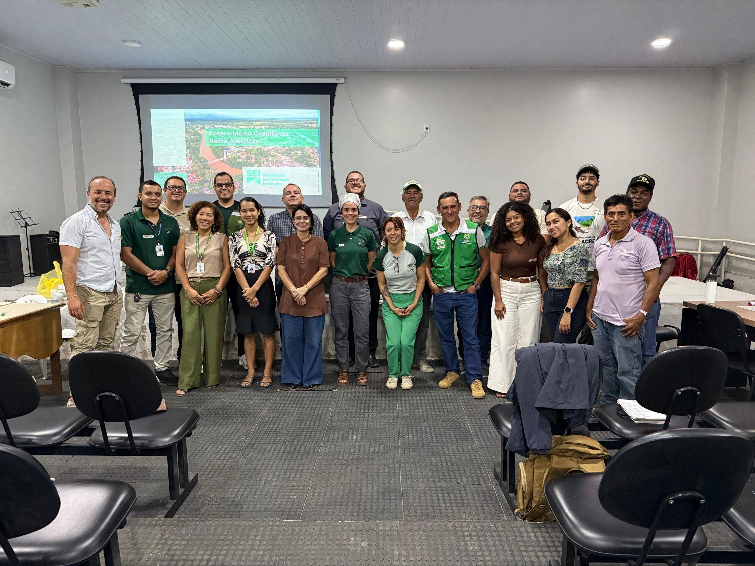 Prefeitura de Rio Branco participa de debate estratégico sobre a Bacia do Alto Acre 1 Foto do evento sobre a bacia do alto Acre