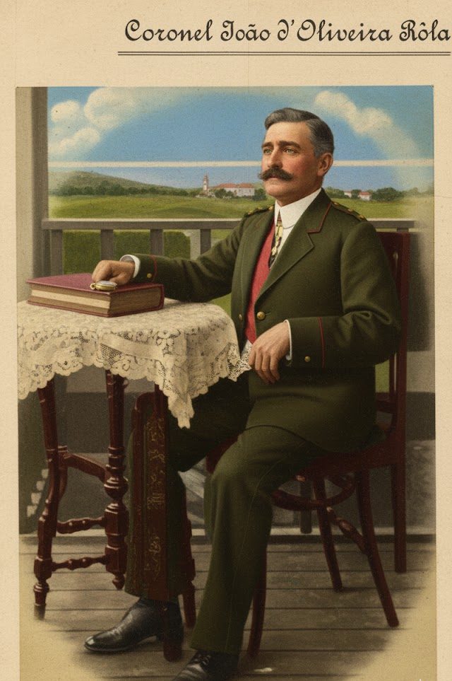 Imagem revitalizada do Coronel João de Oliveira Rôla