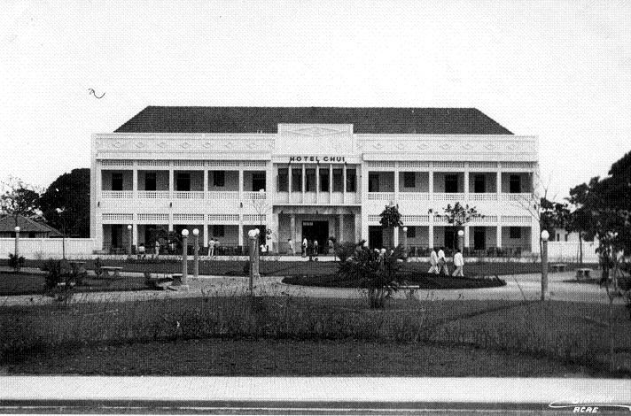Foto de 1950 do Hotel Chuí