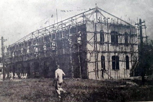 Foto da Construção da Penitenciária