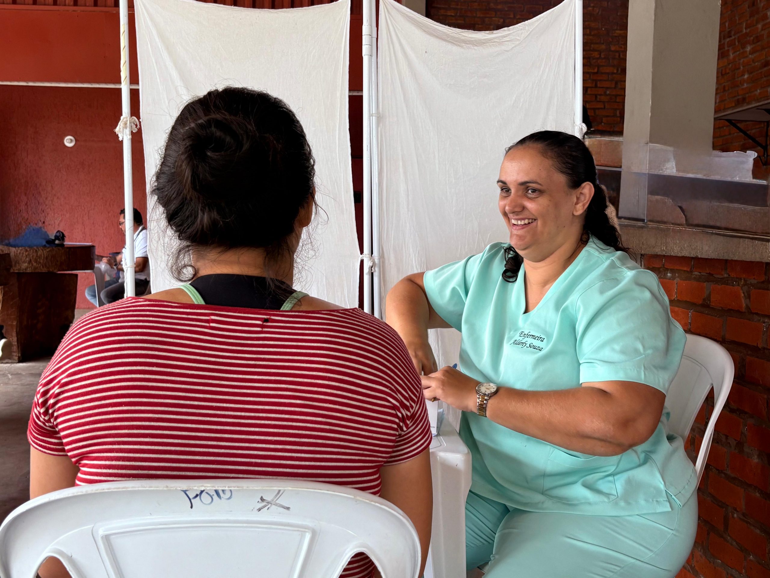 Foto de atendimento em Saúde