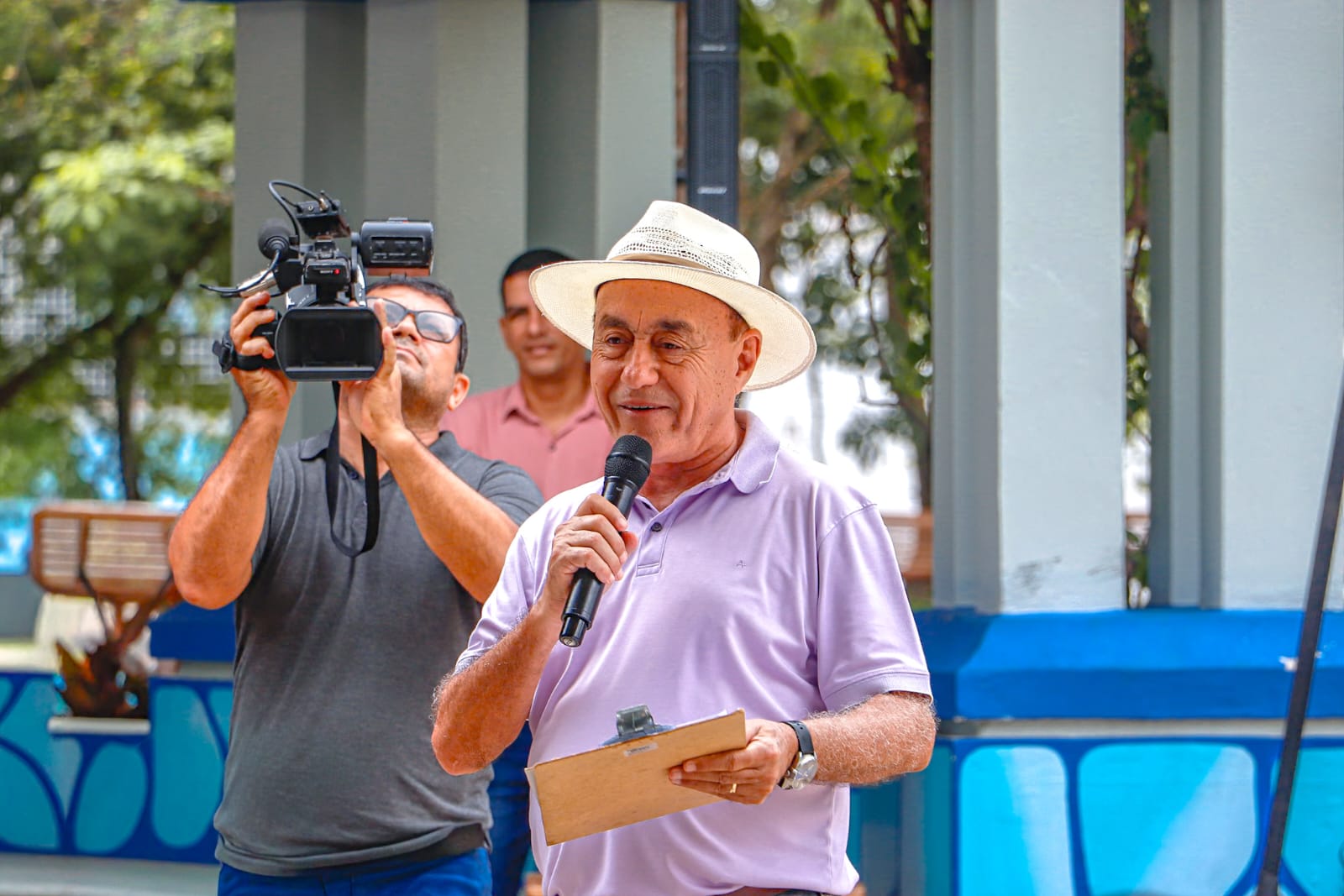 Foto do Prefeito Tião Bocalom