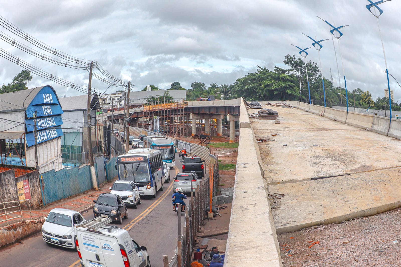 Concretagem do Elevado 10