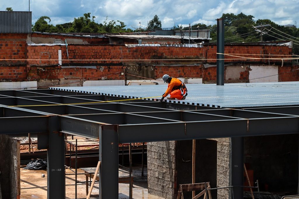 Obra do Mercado Elias Mansour 10