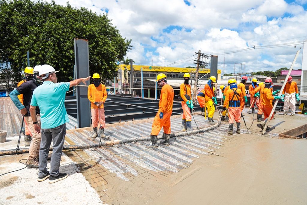 Obra do Mercado Elias Mansour 13