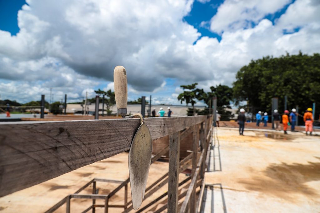 Obra do Mercado Elias Mansour 17