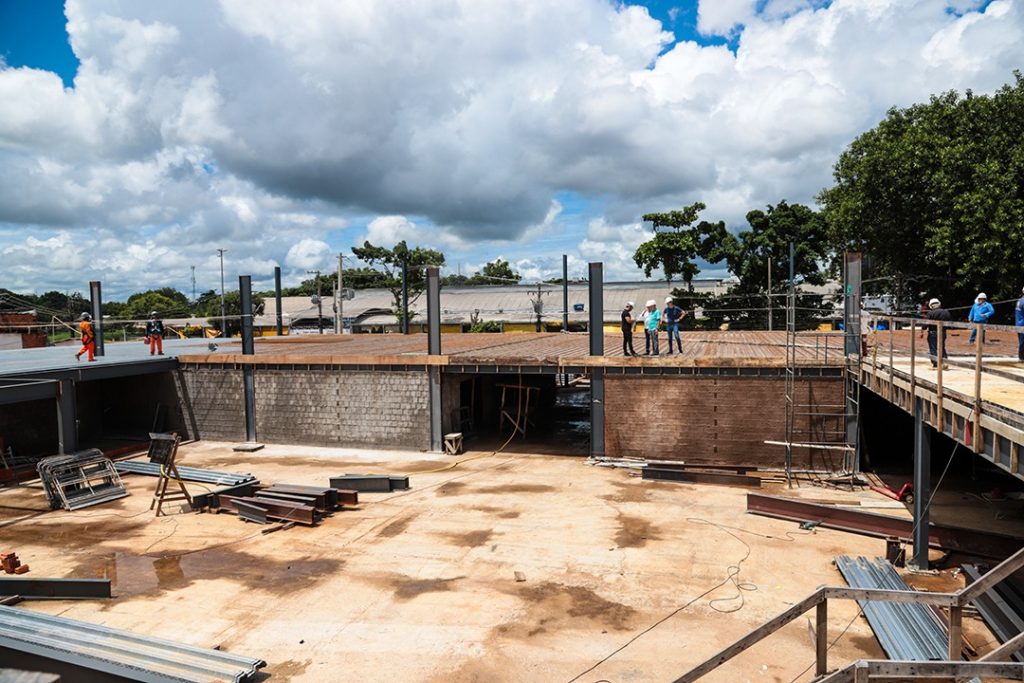 Obra do Mercado Elias Mansour 20