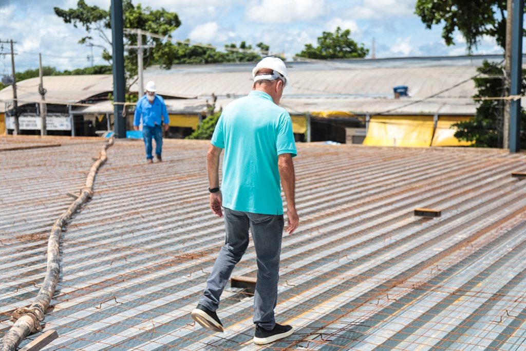 Obra do Mercado Elias Mansour 24