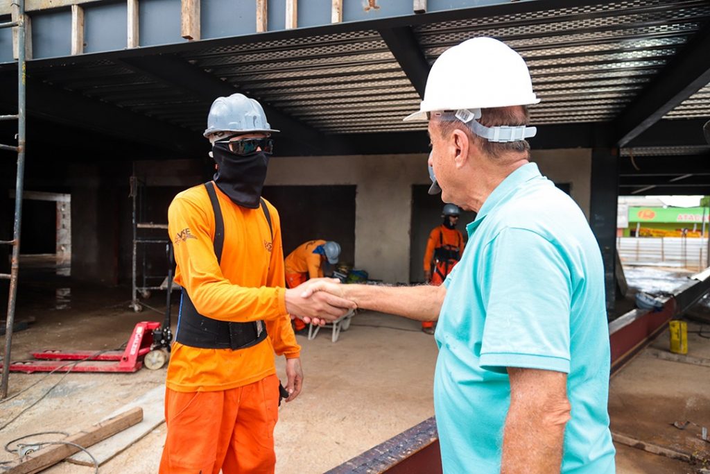 Obra do Mercado Elias Mansour 8