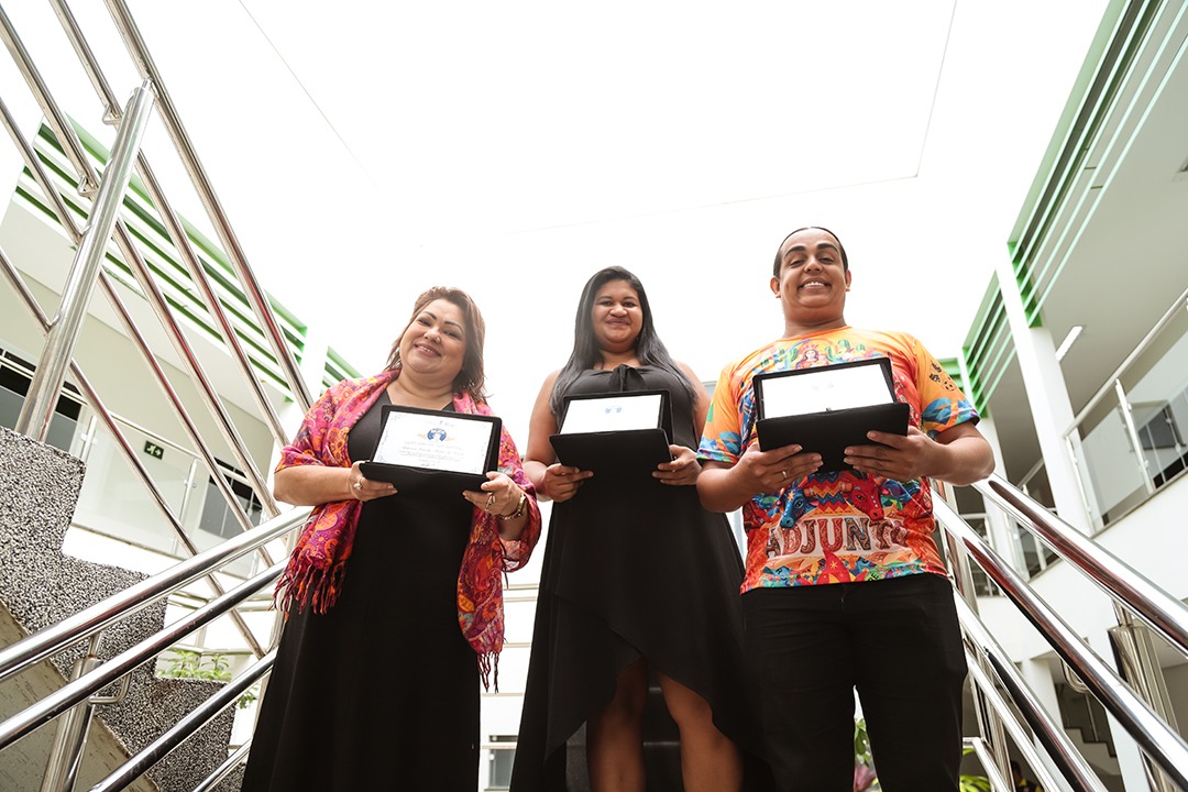 Foto dos premiados do prêmio Bacurau