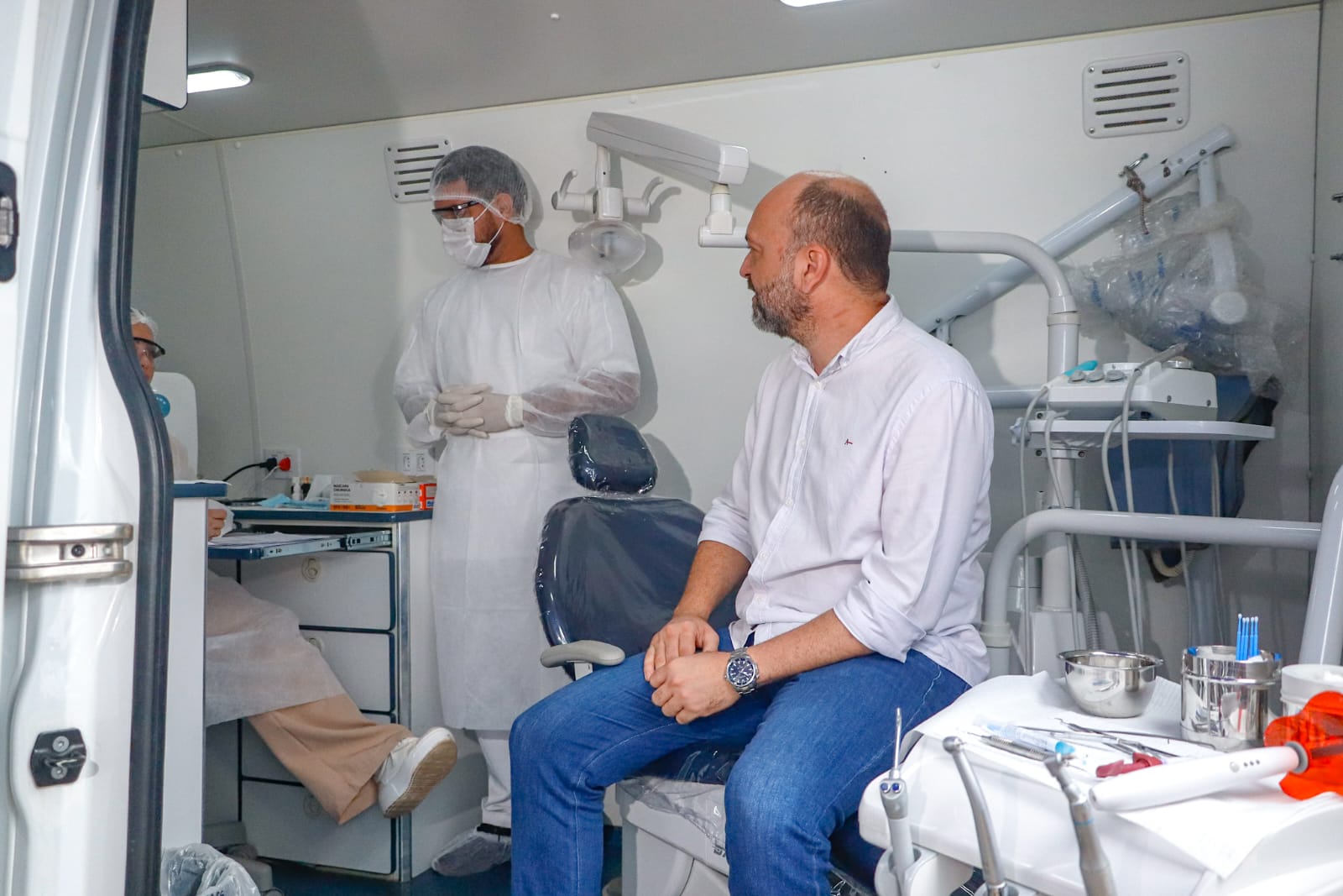 Foto do secretário Rennan Biths