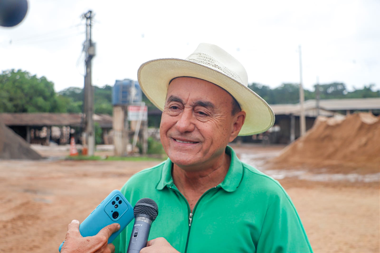 Foto do Prefeito Tião Bocalom