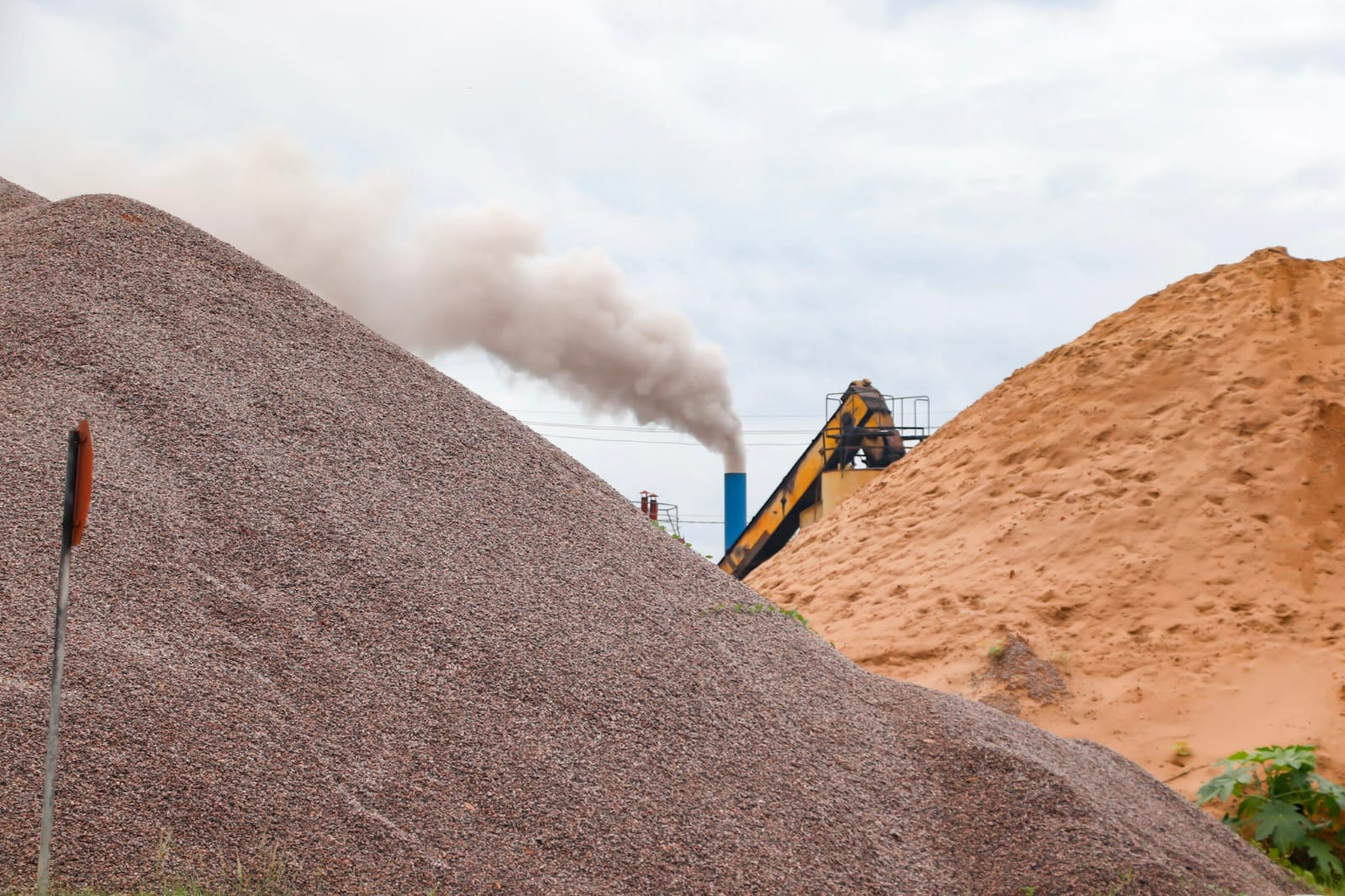 Foto do local onde será implantado a Usina