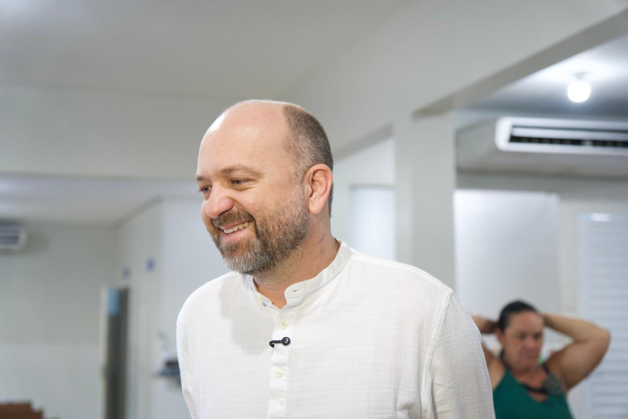 Foto do secretário de Saúde Rennan Biths