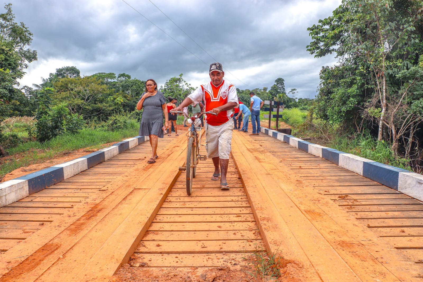 Visita obras de pontes 16